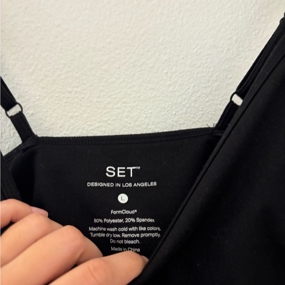 SET Active Formcloud Set Tank in black - Picture 3 of 4